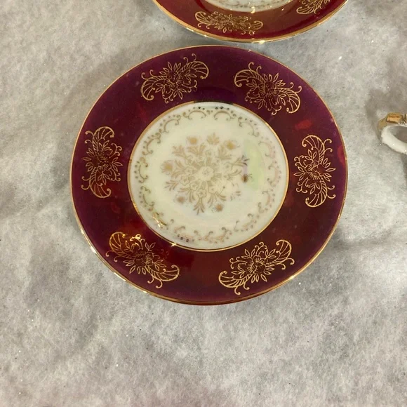 Vintage Royal Vienna porcelain demitasse set(6 cups/saucers)